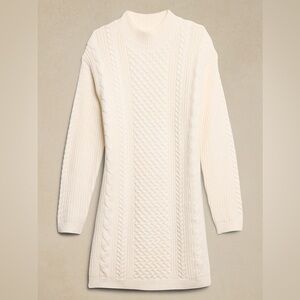 Banana Republic Cable Mini Sweater Dress (Size Women’s S)